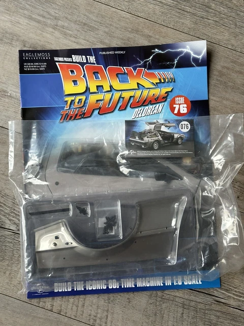 Maquette DeLorean Retour Vers Le Futur Eaglemoss échelle 1/8 - Collection - 127 Pièces