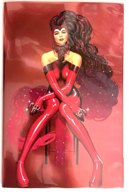 Scarlet Witch Annual #1 Nakayama Exclusive Foil Virgin Variant 2023 Marvel Nm