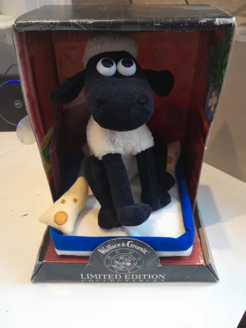 Wallace and Gromit Shaun the Sheep Plush Limited Edition Soft Toy