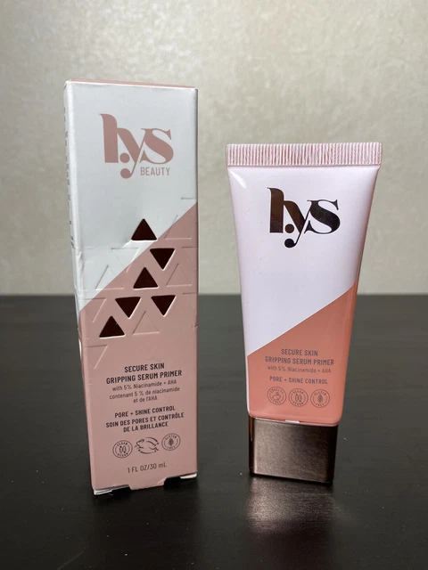 Suero de agarre seguro para la piel Lys Beauty imprimación control de poros y brillo 1,0 oz ¡Nuevo!
