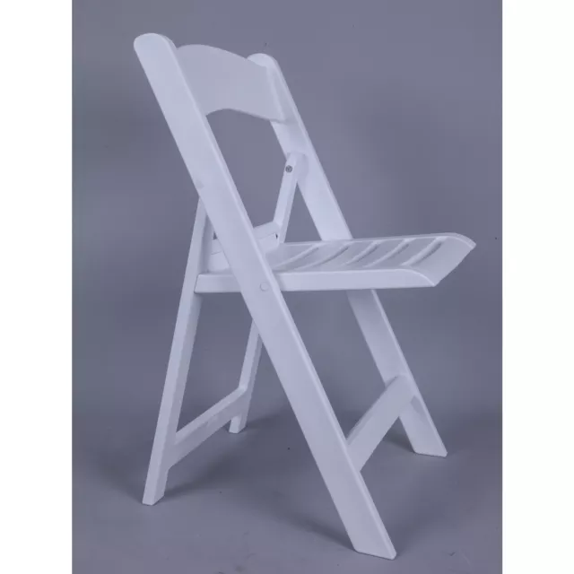 Commerical Seating Products Resin White Folding Chairs
