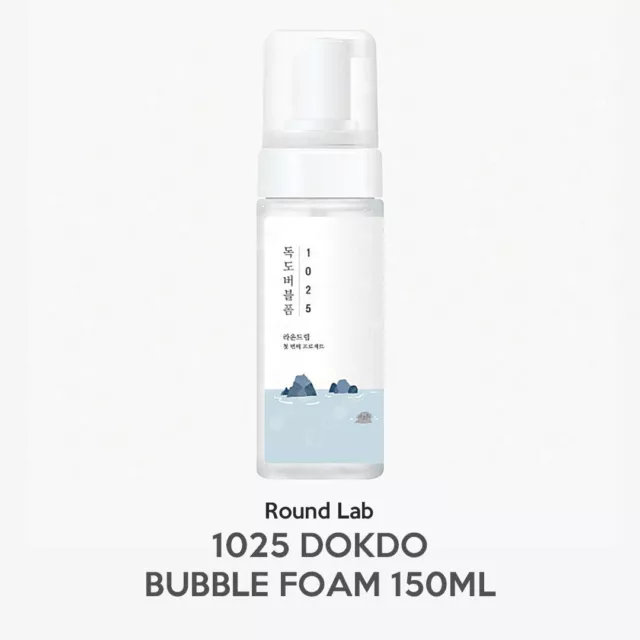 Round Lab 1025 Dokdo Bubble Foam 150ml New Help Maintain Moisture Balance Beauty