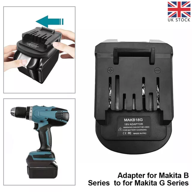 For Makita B Series 18V Li-ion To for G Series BL1815G BL1813G Battery Adapter