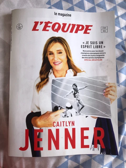 DEPLIANT L'EQUIPE MAGAZINE JEUX OLYMPIQUES CALGARY 1988
