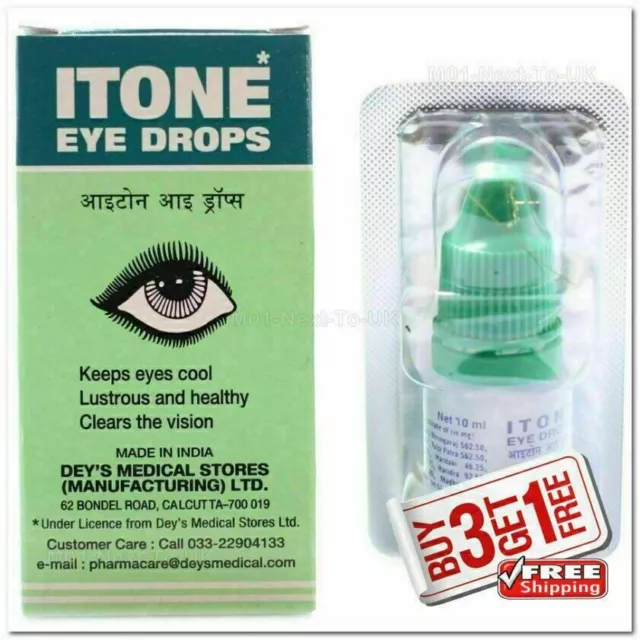 ACHETEZ-EN 3, OBTENEZ-EN 1 GRATUIT - ITONE Gouttes pour les yeux 10 ml...