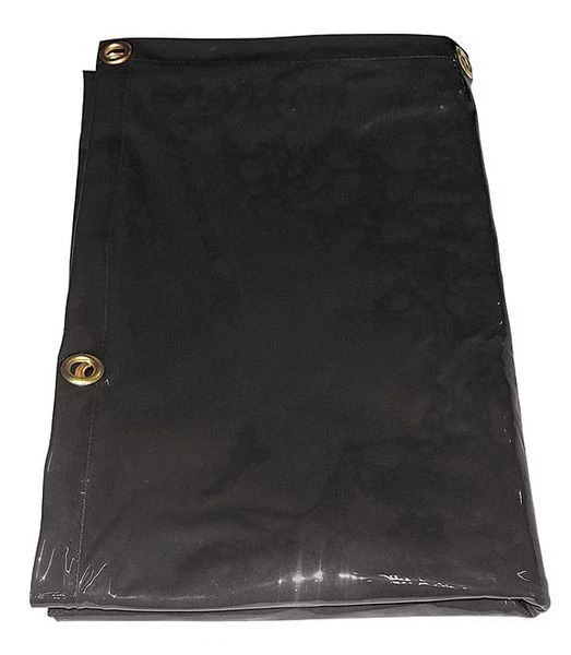 WESTWARD Welding Curtain, 6 ft. W, 4 ft., Gray 22RN62