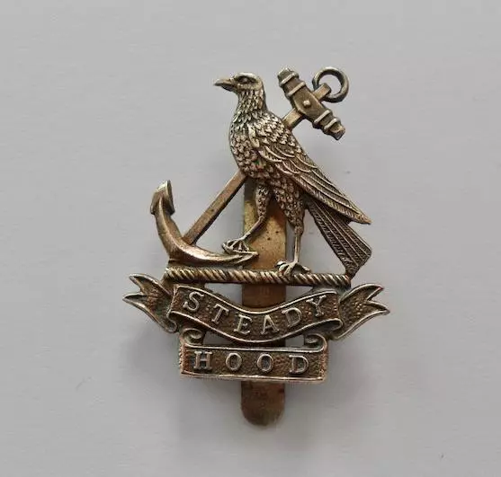 BRITISH ARMY CAP Badge. Royal Naval Division ( Hood Battalion ). ( 003 ...