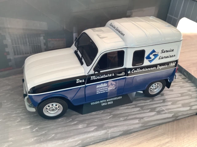 Renault 4F4 90 TH anniversaire 2022  SOLIDO 1/8