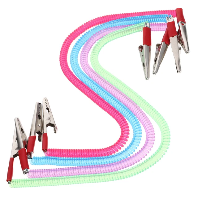 4 pz clip colorate multifunzione bavaglini dentali clip tovagliolo dentale