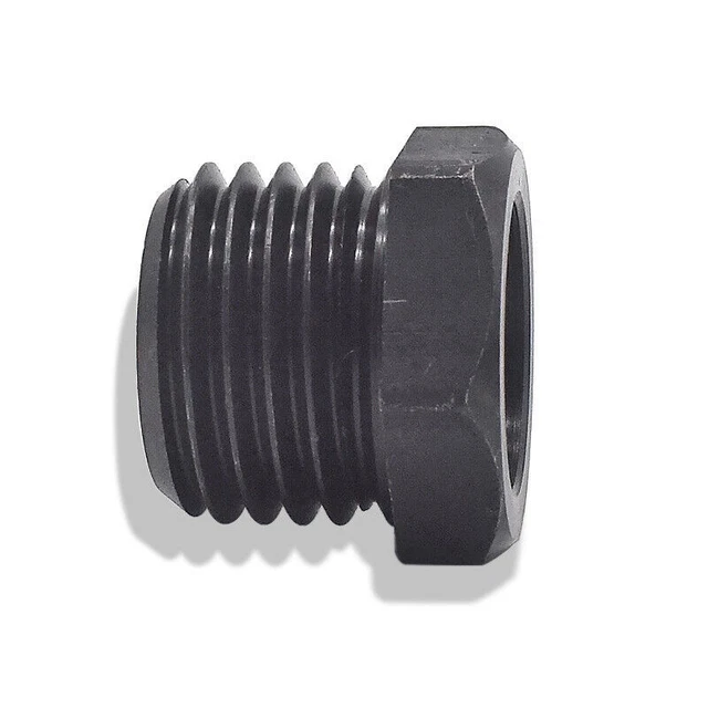 1PC Black Wood Lathe Chuck Adapter 1-8TPI to M33X3.5