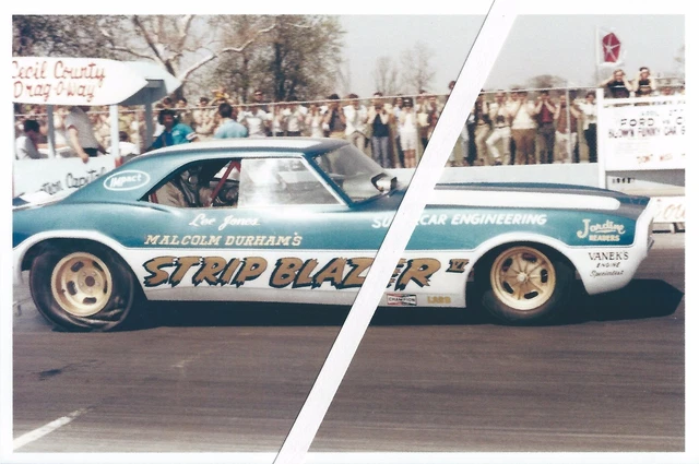 1960S DRAG RACING-MALCOLM Durham-STRIP BLAZER VI-'68 Camaro AA/FC-Cecil ...