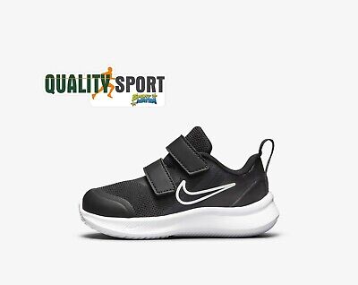 Nike Star Runner 3 Nero Scarpe Infant Bambino Sportive Sneakers DA2778 003