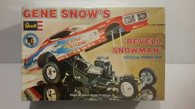 Ravel 1/25 Gene Snow Revell Snowman Open Complete Plastic Model Kit