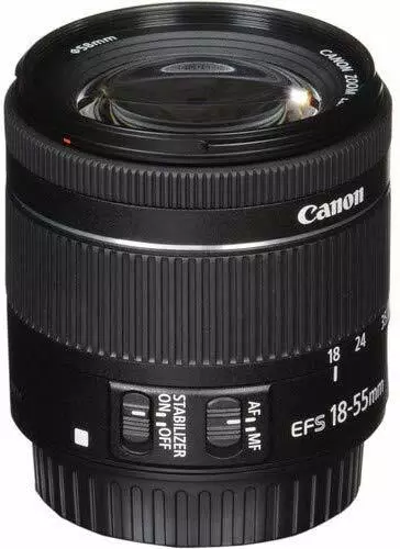 Canon EF-S 18-55 mm F3.5-5.6 IS STM 58 mm Obiettivo 2