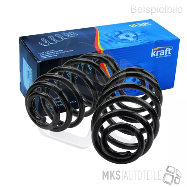 2 x KRAFT FAHRWERKSFEDER SPIRALFEDER SET VORNE PEUGEOT CITROËN 3855142