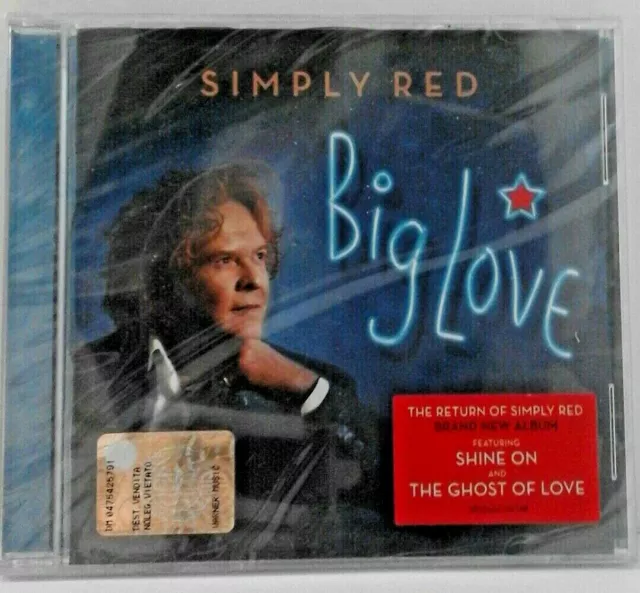 SIMPLY  RED  ‎– Big Love     (CD  Nuovo e Sigillato  / Jewel case )