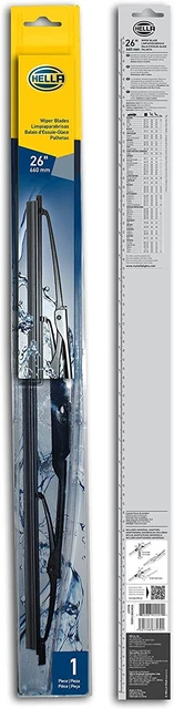 HELLA 9XW398114026 Standard Wiper Blade - 26", (Pack of 1)