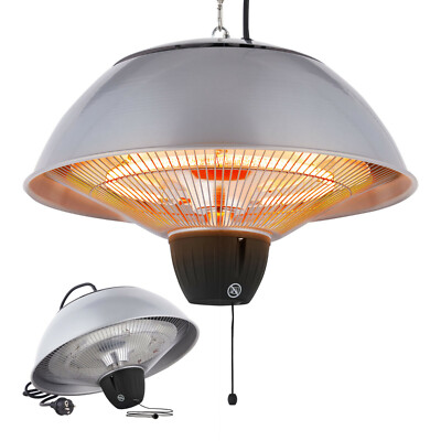 Arebos AREBOS Chauffage de Plafond Chauffage Infrarouge Radiateur de Terrasse 1500 W 