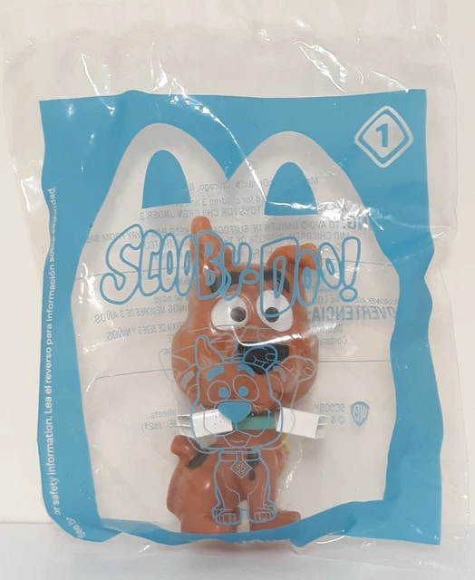 2021 MCDONALDS SCOOBY Doo Scooby Dog 3" Bobble Head Happy Meal Toy 8.