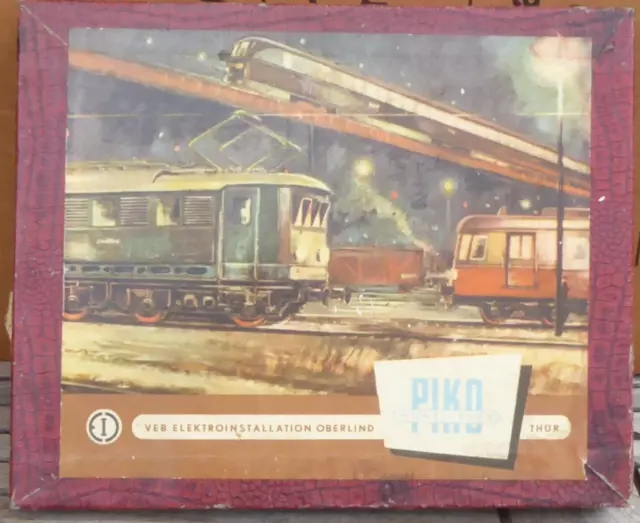 Piko H0 1950 Set Years Startset With Steam Locomotive Br 80 Dr 3 Goods Boxed