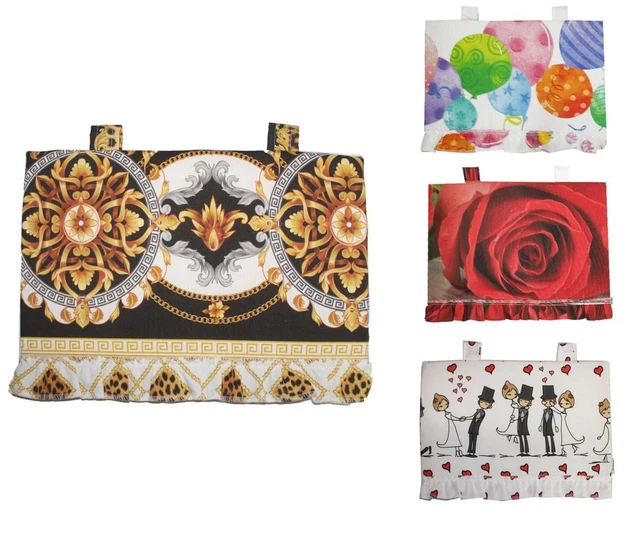 COPRIFORNO 46x35 CM IN POLIESTERE - FANTASIA GHIRIGORI - VARI COLORI - DECORAZIONE CUCINA - Foto 10