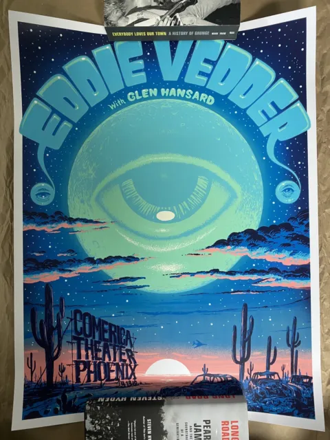 Eddie Vedder Phoenix Apr 13 2012 Poster Jeff Soto