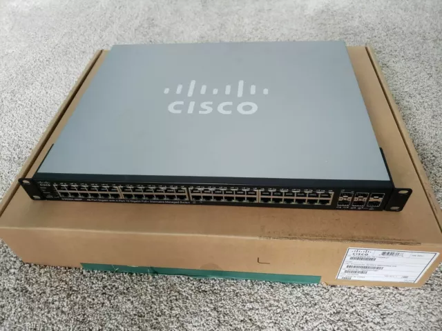 Cisco SG500X-48MP-K9 V02 - 48 Port Max Poe + Gigabit Géré Interrupteur