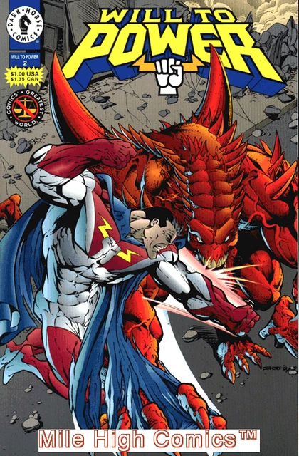 WILL TO POWER (1994 Series) #2 Very Fine Comics Book