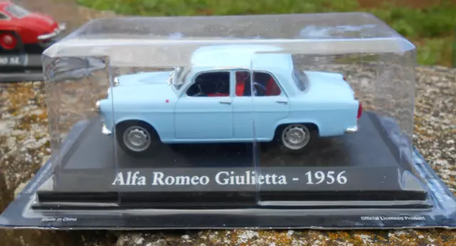Die Cast Alfa Romeo Giulietta 1956 Échelle 1  43