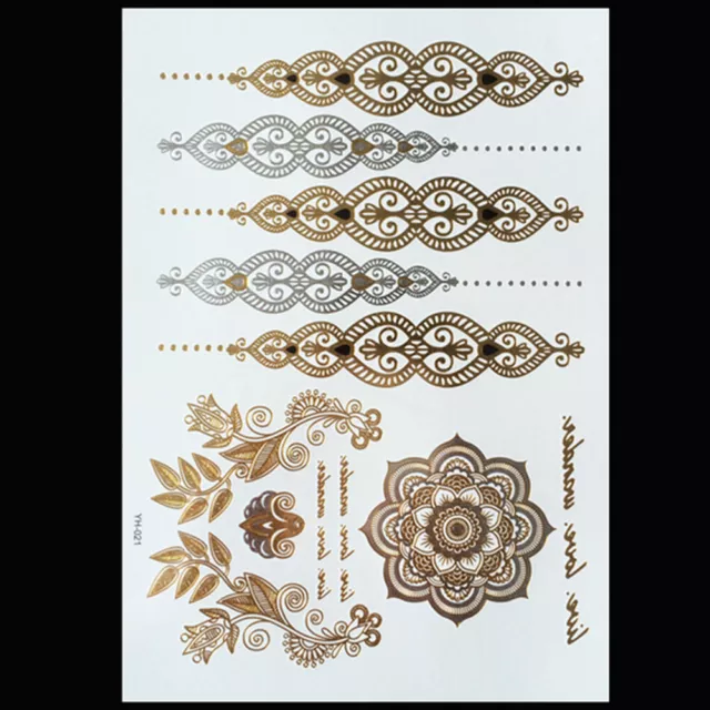 Temporary Tattoo Body Henna Jewellery Sticker Bohemian