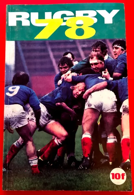 Cahiers De L'equipe Rugby 1978 : Tous Les Clubs En Photos Calendrier Palmarès 2