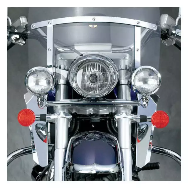 National Cycle Moto Motorcycle Spot Light Bar Chrome For Honda: 02-04 VTX1800C