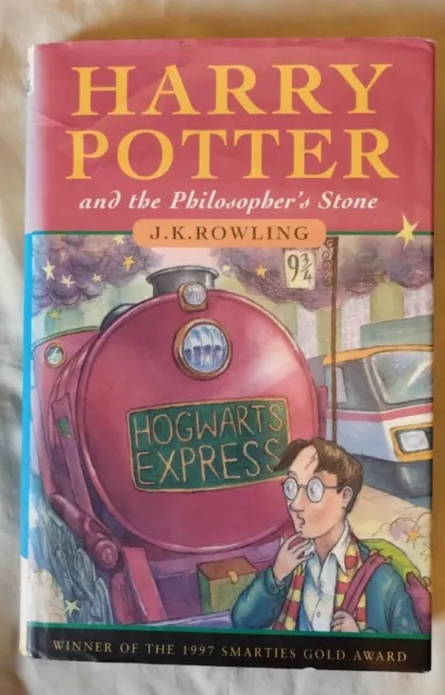 Harry Potter and the Philosophers Stone Ted Smart 1st edition 3rd Hardback Book