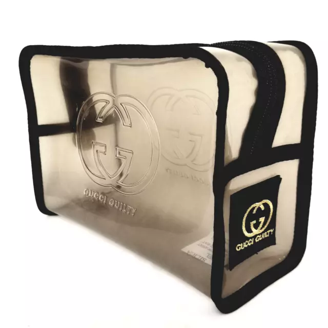 Gucci Guilty Cosmetic Pouch Color Clear NEW