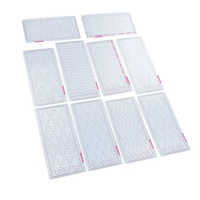 10pcs Knitting Machine Punch Card for Silver Reed Knitting Machine Accessory Hot
