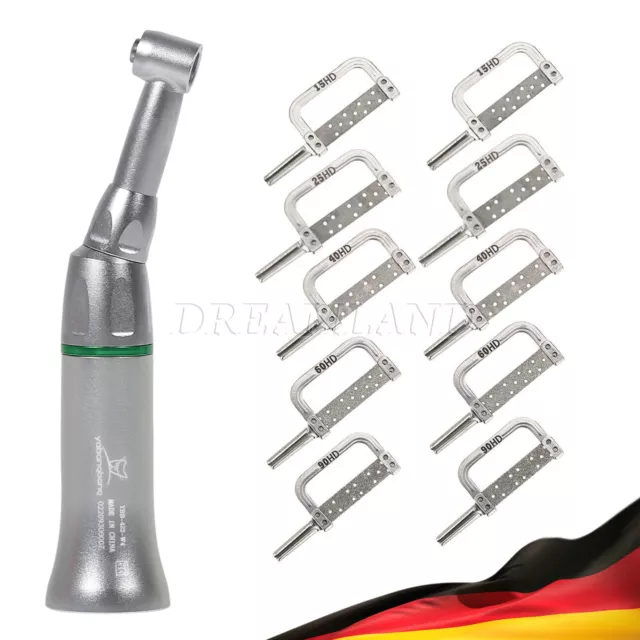 Dentaire 4:1 Reduction interproximal IPR stripping contre-angle Handpiece KIT