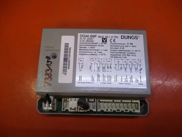 VIESSMANN DUNGS DGAI.69F Mod. 50.1.0 TRL - Feuerungsautomat ( 1 J. G.)  "4733" EUR 130,00 - PicClick DE