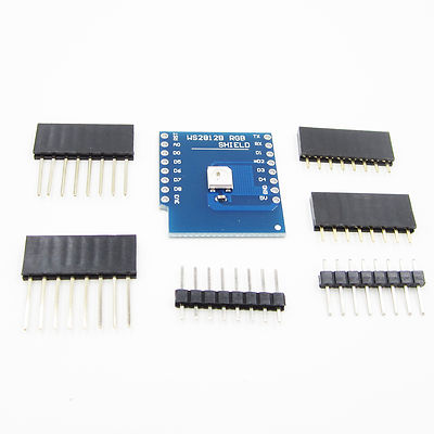 RGB LED SHIELD WS2812B Wemos D1 Mini ESP8266 For Arduino WS2812B Board ...