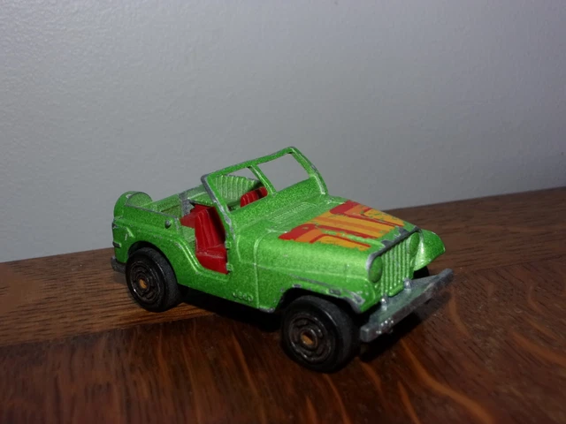 Majorette Jeep N°268 - Rare - Vintage - Jouet Collection - Dans Sa Boîte