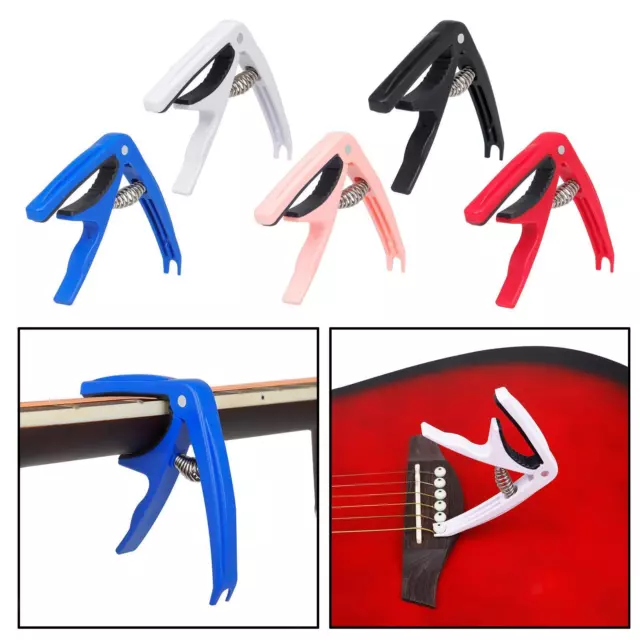 Guitare Capo Clamp Pour Électrique et Acoustique Ukulélé Quick Release