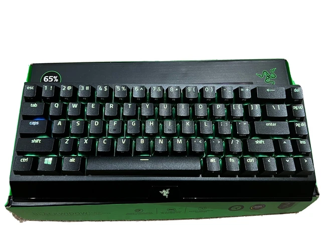 RAZER BLACKWIDOW V3 Mini HyperSpeed Mechanical Gaming Keyboard - Black ...