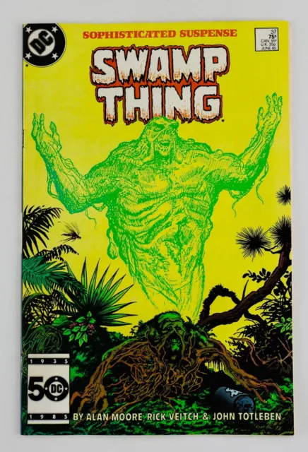 Swamp Thing #37 First John Constantine Appearance 1st D.C. 1985 No Reserve!