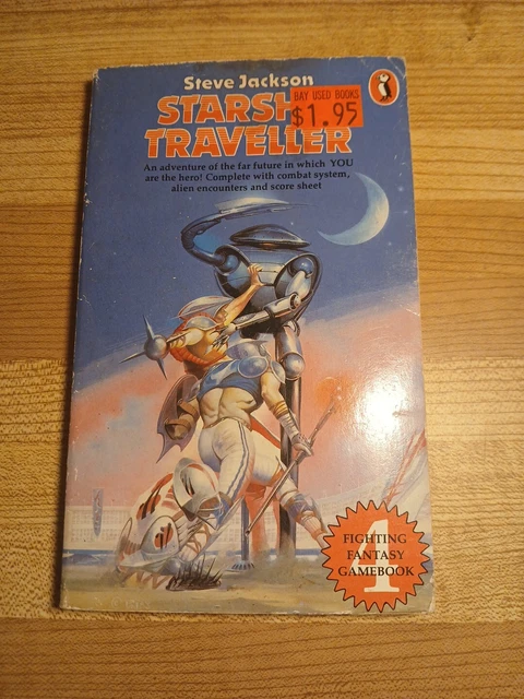 Steve Jackson Starship Traveller #4 Fighting Fantasy Gamebook - Foto 6