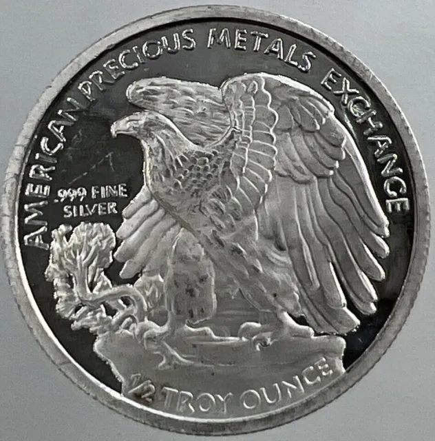American Precious Metals Exchange 1/2oz Silver Coin | a3966
