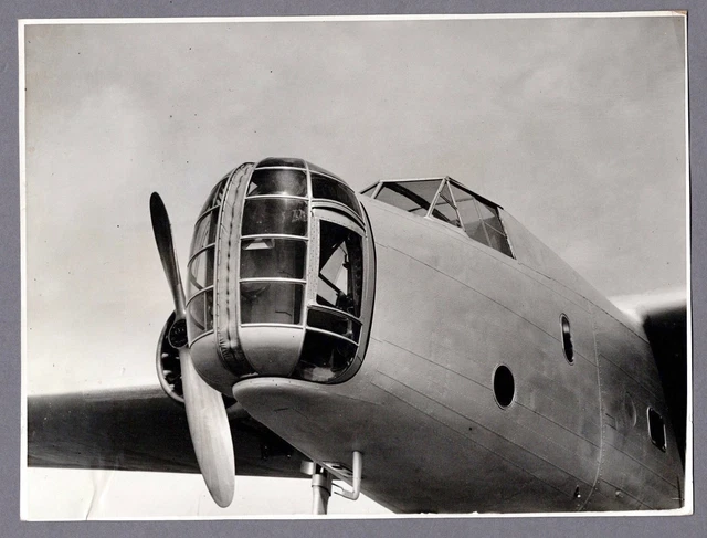 Bristol Bombay Prototype Original Vintage Press Photo Raf 4