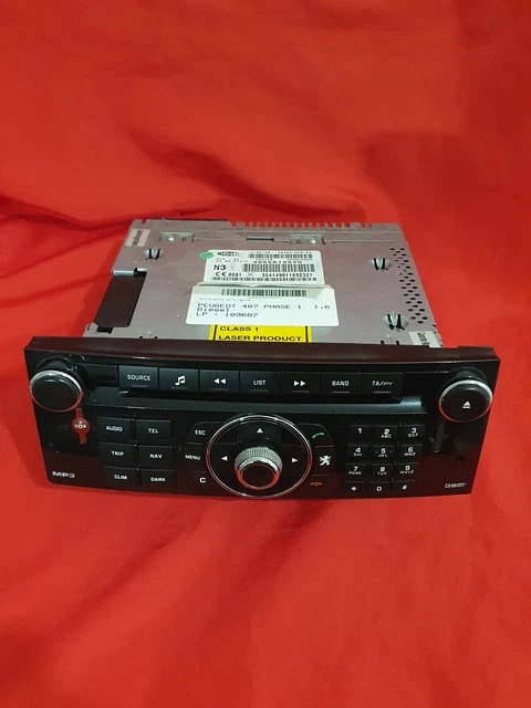Autoradio GPS MP3 Pour Citroën C6 - Magneti Marelli 96650245ZD - Codage Inclus - Occasion Fonctionnel