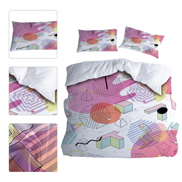 Juego de 3 piezas de edredón de cama de tres piezas
