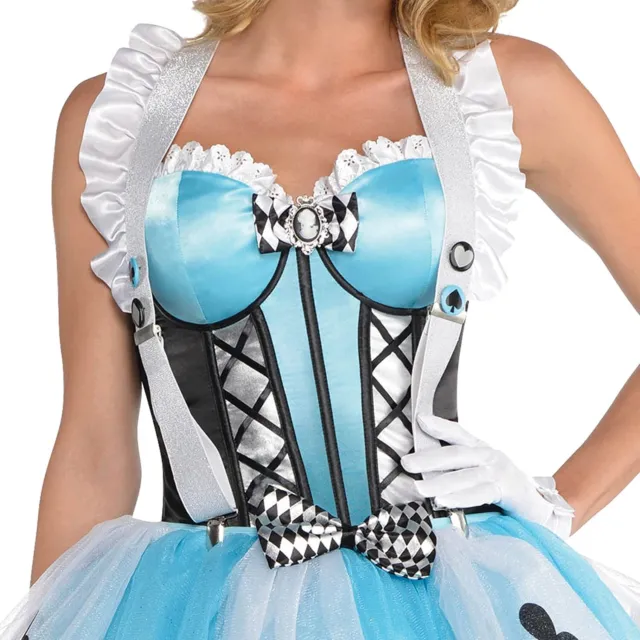 Wonderland Suspenders Alice Fairy Tale Fancy Dress Halloween Costume Accessory