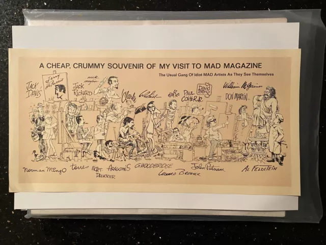 5 MAD Magazine Alfred E Neuman Office Posters And Program