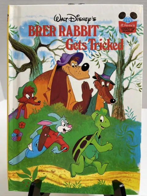 Children's Book ~ BRER RABBIT GETS TRICKED Walt Disney Productions 1981 Vintage